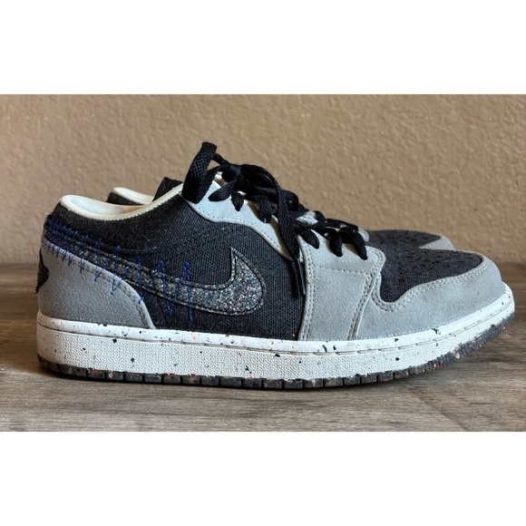 Men's Nike Air Jordan 1 Low Crater Sneakers - Picture 1 of 14